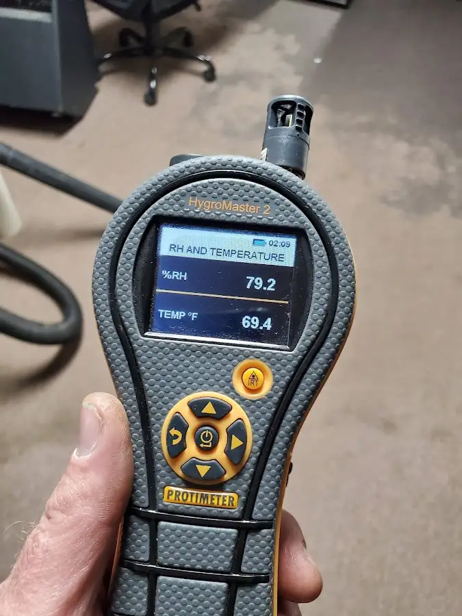 Moisture meter humidity assessment for Mold Remediation & Removal in Huntington